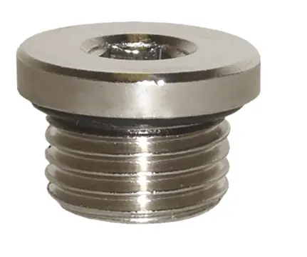 [RACC03002] Bouchon G1/4 M Nickelé + Joint